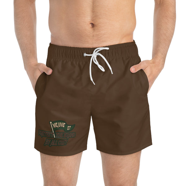 Brown Meanie flag Tactical shorts