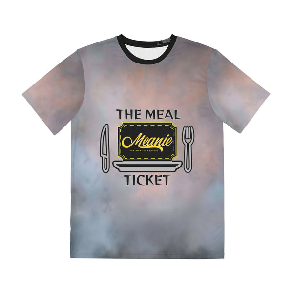 Green Meanie Men's Meal Ticket Graphic Tee: