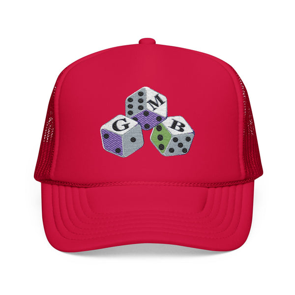G.M.B High Roller Trucker Hat with Embroidery