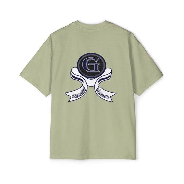 Men's Heavy Oversized Graphic Green Meanie X Tee