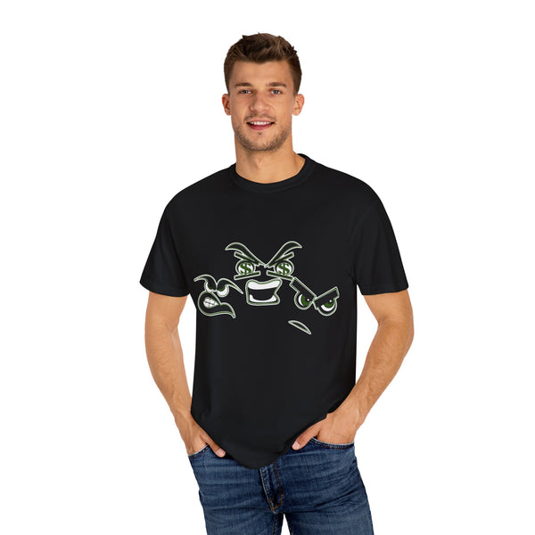 Green Meanie Bandits Facial Expressions Graphic Tee