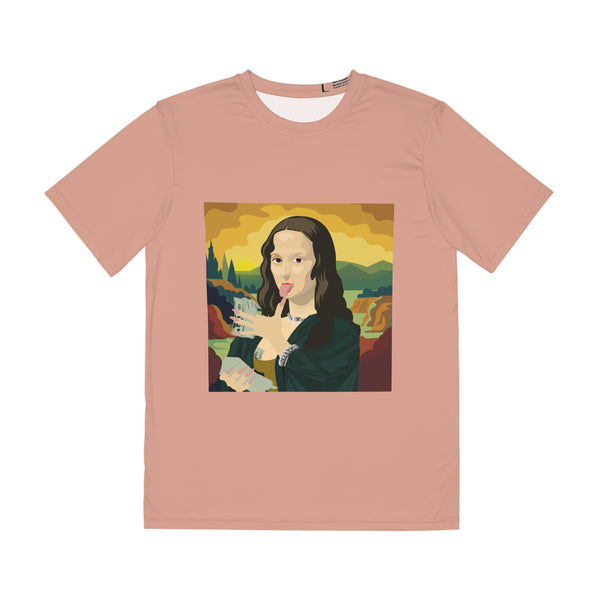 Women’s Green Meanie Mona Lisa Graphic Tee
