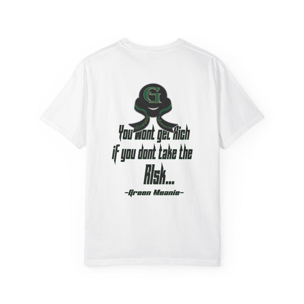 Green Meanie Bandits Facial Expressions Graphic Tee