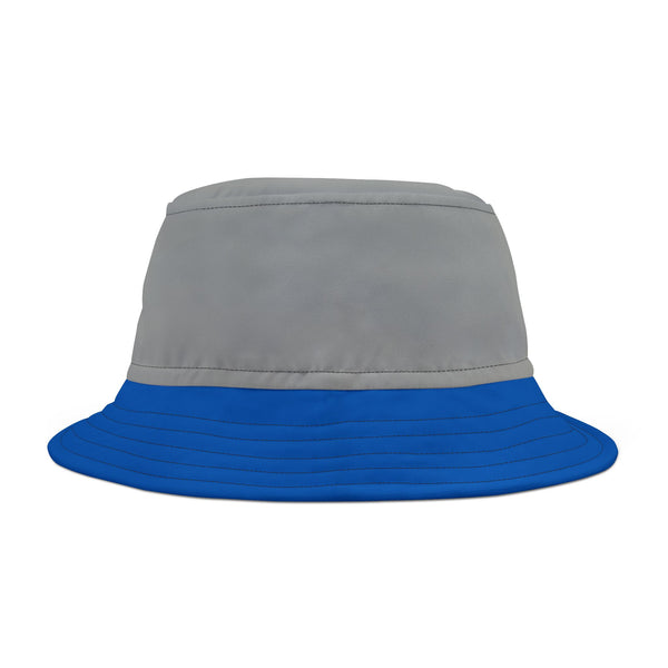 Grey & Royal blue G Rocket Take Off Bucket Hat