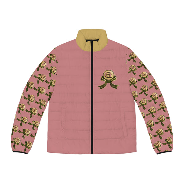 WOMEN’S PINK Green Meanie Puffer Jacket