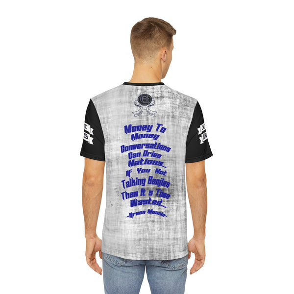 Men's Green Meanie Benji Graphic Tee - 'Money to Money Conversations'