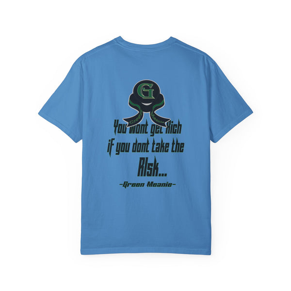 Green Meanie Bandits Facial Expressions Graphic Tee
