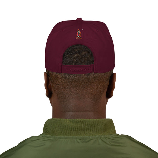 Embroidered Green Meanie G Rocket Snapback Cap