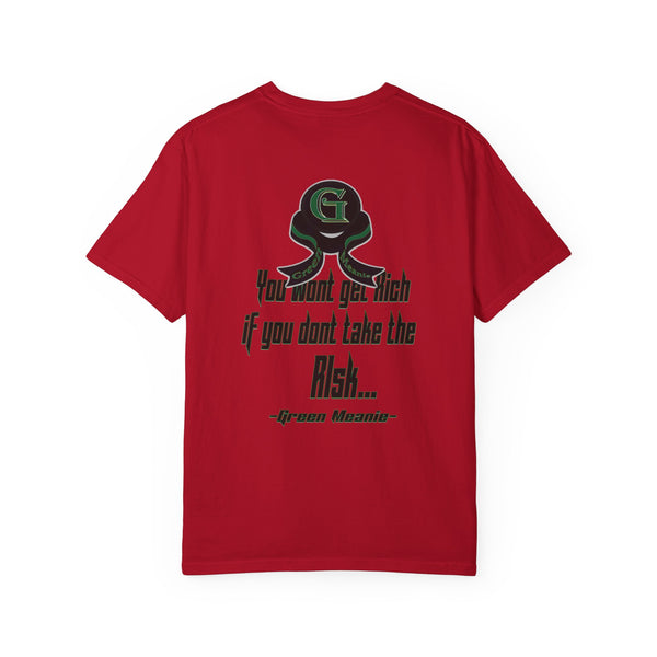 Green Meanie Bandits Facial Expressions Graphic Tee