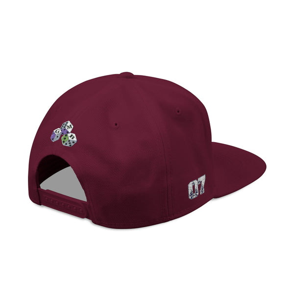 Stylish Embroidered Green Meanie Bandits Snapback Cap