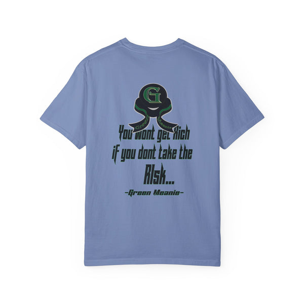 Green Meanie Bandits Facial Expressions Graphic Tee