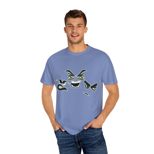 Green Meanie Bandits Facial Expressions Graphic Tee