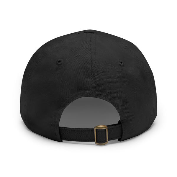 Meanie Dad Hat with Leather Patch