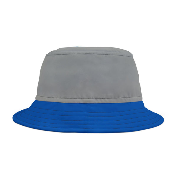 Grey & Royal blue G Rocket Take Off Bucket Hat
