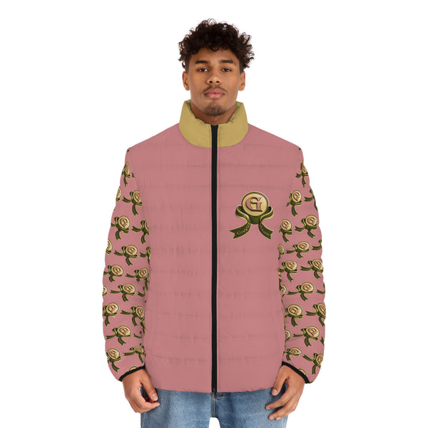 WOMEN’S PINK Green Meanie Puffer Jacket