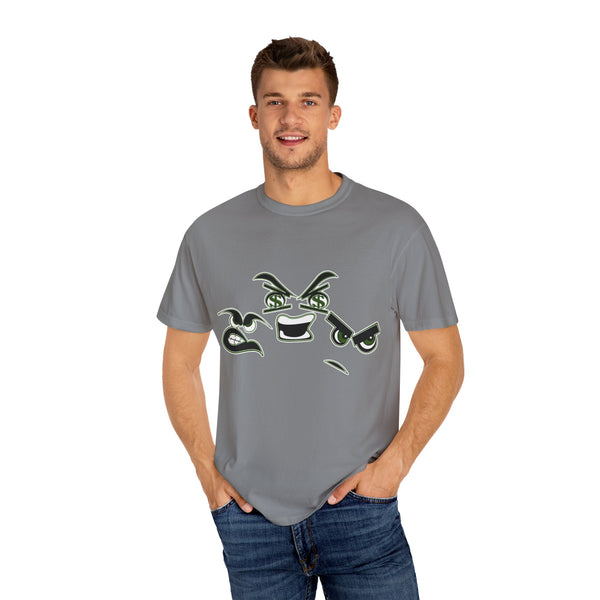 Green Meanie Bandits Facial Expressions Graphic Tee