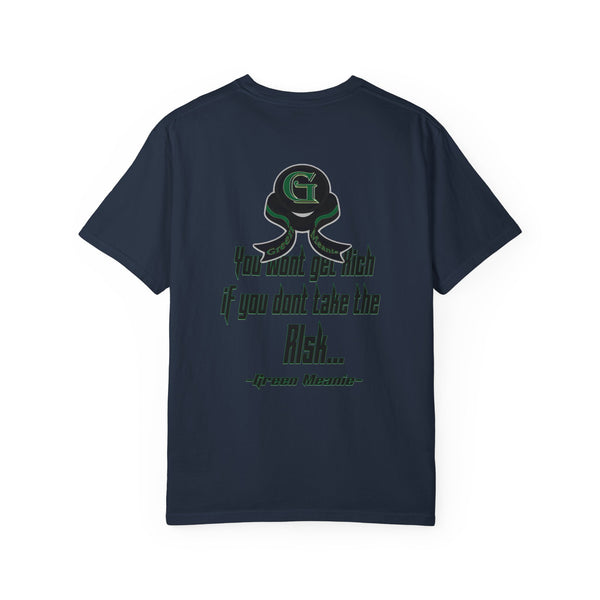Green Meanie Bandits Facial Expressions Graphic Tee