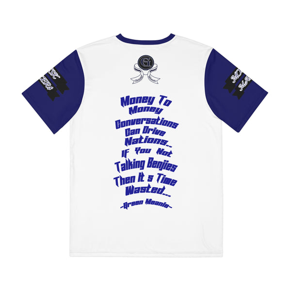 Men's Green Meanie Benji Graphic Tee - 'Money to Money Conversations'