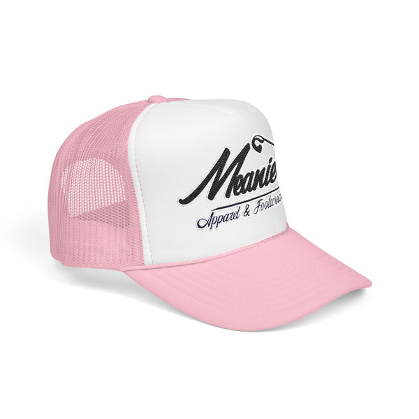 Green Meanie Brand Foam Trucker Hat with Embroidery