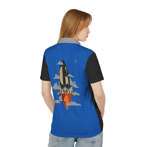 Men’s Green Meanie Rocket Polo Shirt