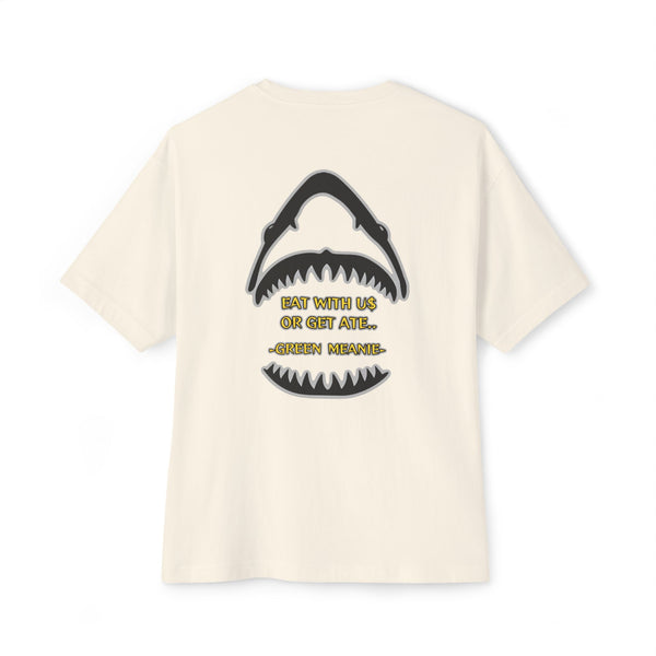 Green Meanie Meal Ticket Oversized Boxy Tee