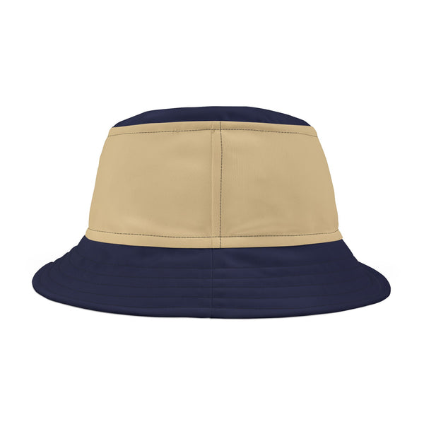 Tan & Navy blue G logo Bucket Hat