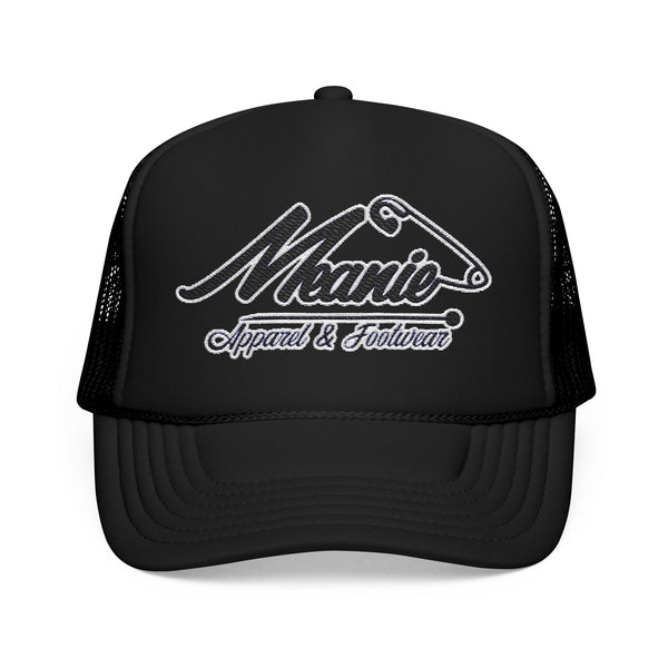 Green Meanie Brand Foam Trucker Hat with Embroidery