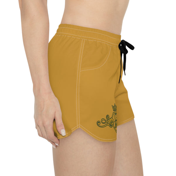 Women's Gold GM Crowned Casual Shorts