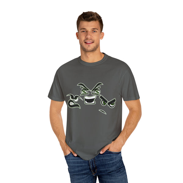 Green Meanie Bandits Facial Expressions Graphic Tee