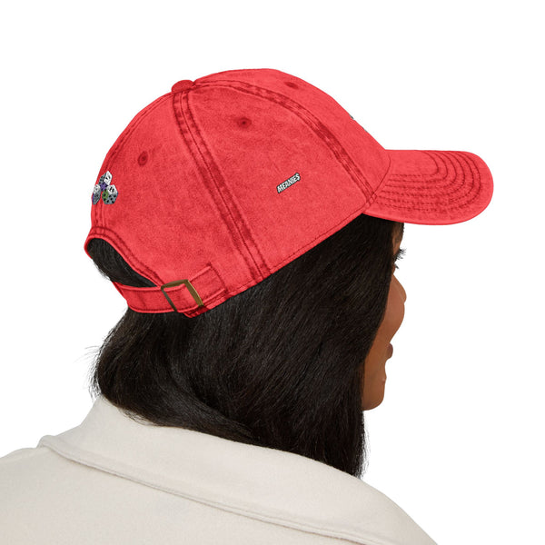 Vintage Embroidered Meanie Cap,