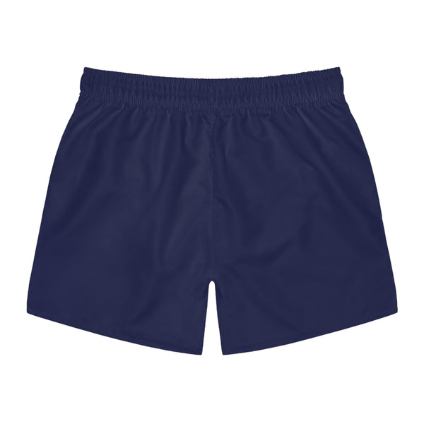 Navy blue Green Meanie G logo print shorts