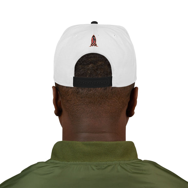 Embroidered Green Meanie G Rocket Snapback Cap