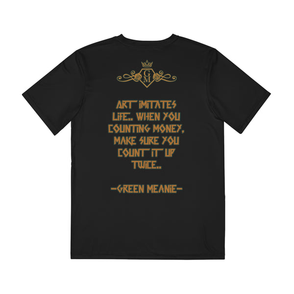 Women’s Green Meanie Mona Lisa Graphic Tee