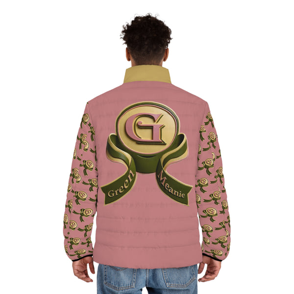 WOMEN’S PINK Green Meanie Puffer Jacket