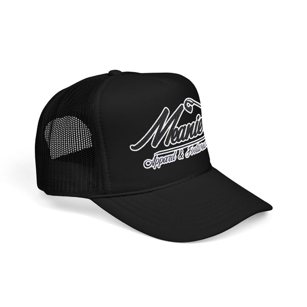 Green Meanie Brand Foam Trucker Hat with Embroidery