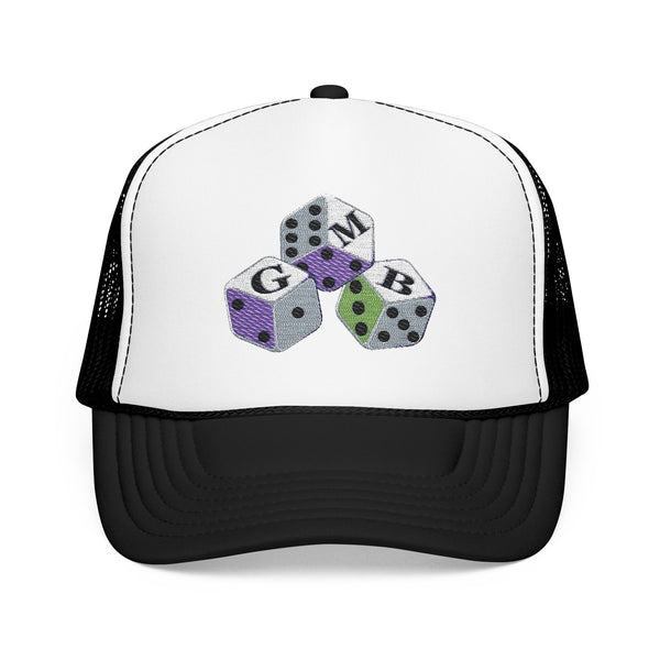 G.M.B High Roller Trucker Hat with Embroidery