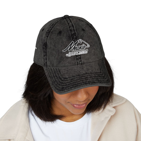 Vintage Embroidered Meanie Cap,