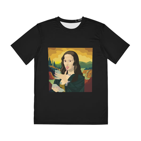 Women’s Green Meanie Mona Lisa Graphic Tee