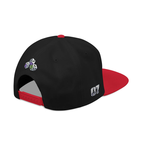 Stylish Embroidered Green Meanie Bandits Snapback Cap