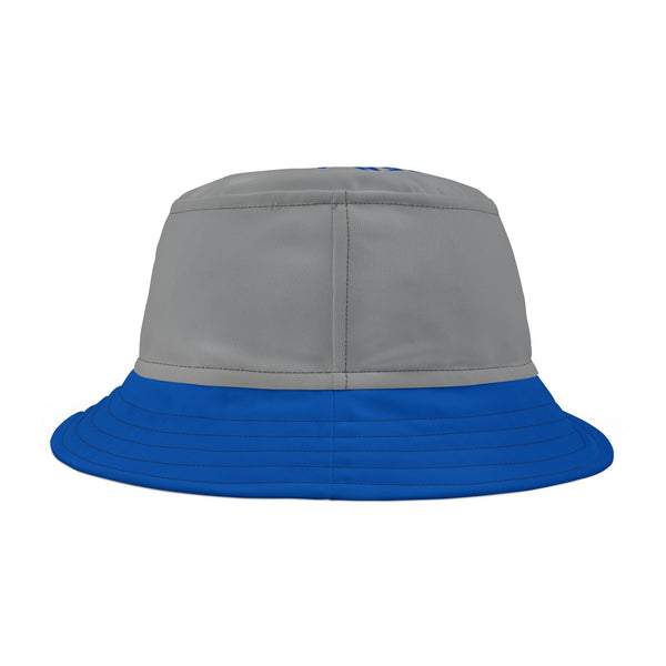 Grey & Royal blue G Rocket Take Off Bucket Hat
