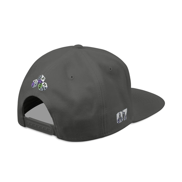 Stylish Embroidered Green Meanie Bandits Snapback Cap