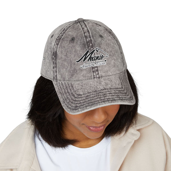 Vintage Embroidered Meanie Cap,