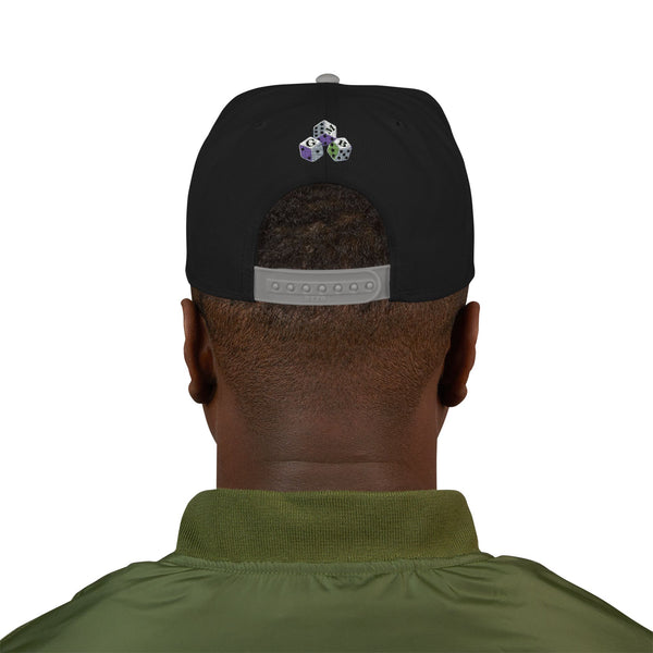 Stylish Embroidered Green Meanie Bandits Snapback Cap