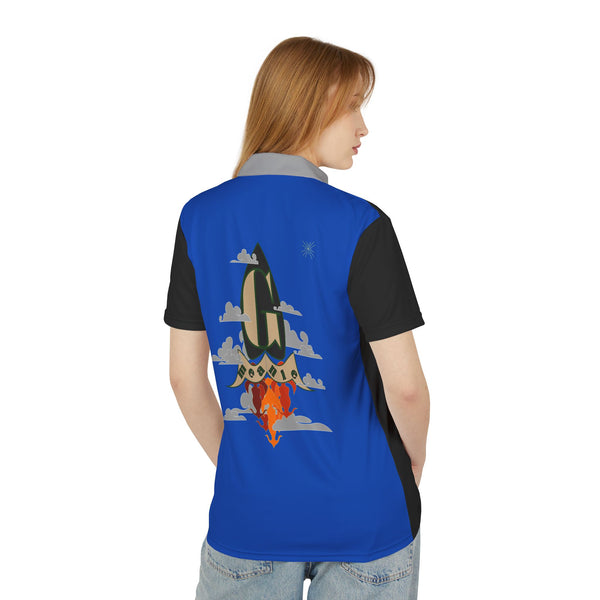 Men’s Green Meanie Rocket Polo Shirt