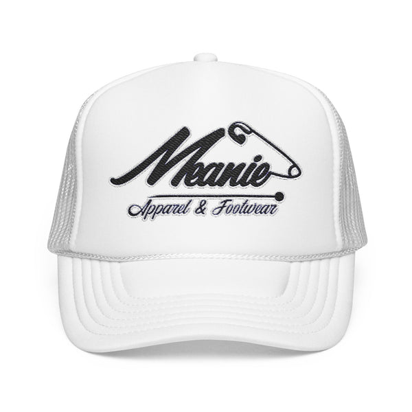 Green Meanie Brand Foam Trucker Hat with Embroidery