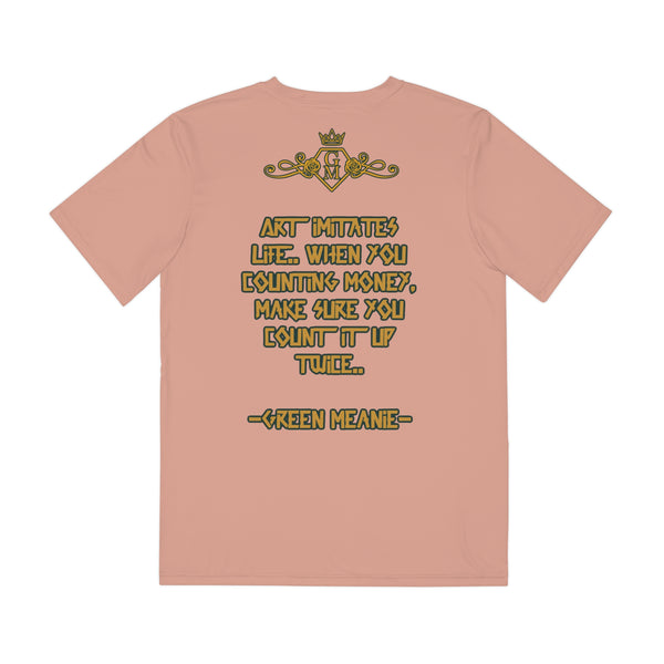 Women’s Green Meanie Mona Lisa Graphic Tee