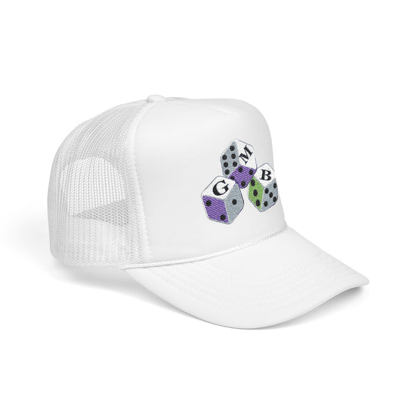 G.M.B High Roller Trucker Hat with Embroidery