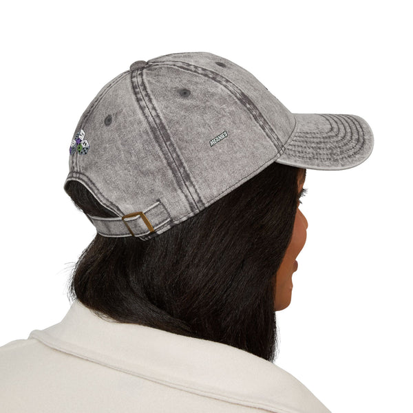 Vintage Embroidered Meanie Cap,