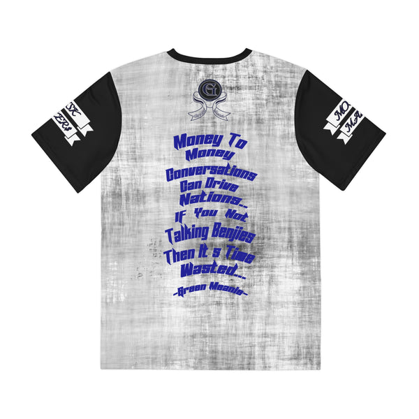Men's Green Meanie Benji Graphic Tee - 'Money to Money Conversations'