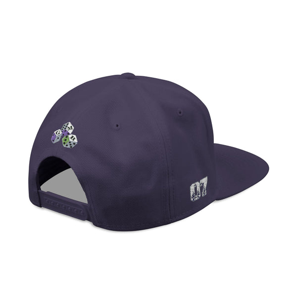 Stylish Embroidered Green Meanie Bandits Snapback Cap